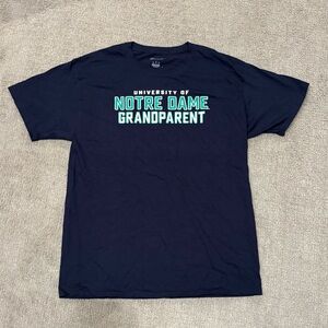 Champion Navy Notre Dame Grandparent Tee